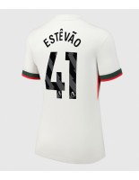 Chelsea Estevao Willian #41 Venkovní Dres pro Dámské 2025-26 Krátký Rukáv